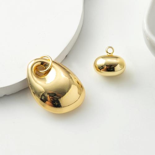 Bijoux pendentifs en laiton, Placage, bijoux de mode, Or, protéger l'environnement, sans nickel, plomb et cadmium Vendu par PC