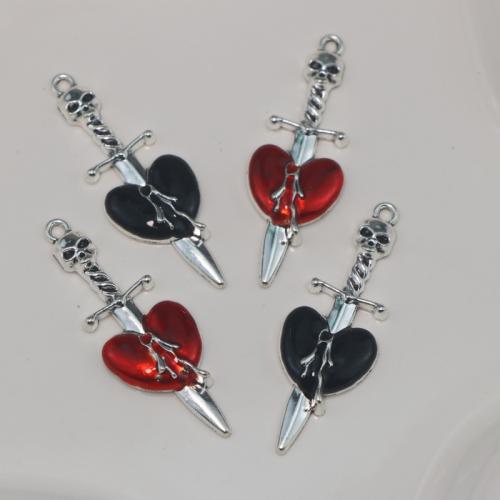 Zinc Alloy Enamel Pendants, plated, DIY 