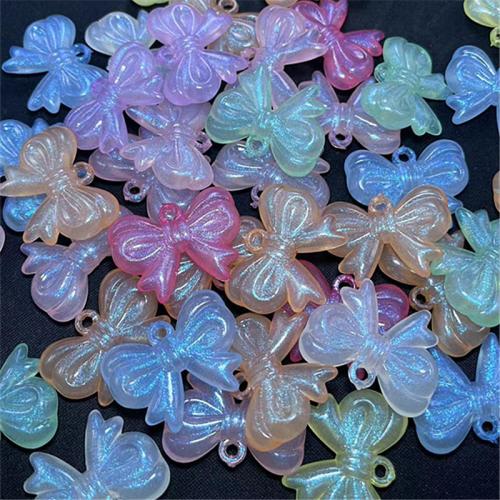Acrylic Jewelry Pendant, Bowknot, DIY 