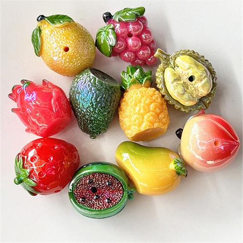 résine goutte, fruitcéréale, Placage, DIY, plus de couleurs à choisir Vendu par sac