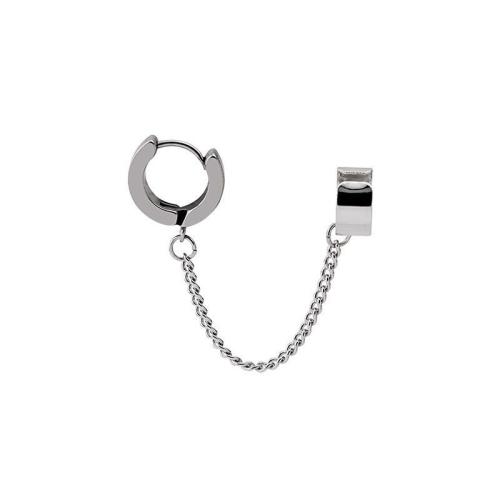 Boucle d'oreille goutte inox, Acier inoxydable 304, Placage, bijoux de mode & pour homme, plus de couleurs à choisir, Vendu par paire