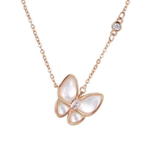 Collier en laiton cubique Zircon Micro Pave, avec zircon cubique, avec 5cm chaînes de rallonge, Placage, bijoux de mode & pour femme, plus de couleurs à choisir Environ 40 cm, Vendu par PC