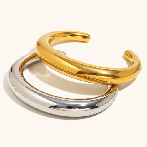 Bracelet en acier inoxydable, Acier inoxydable 304, Placage, bijoux de mode & pour femme, plus de couleurs à choisir, Vendu par PC