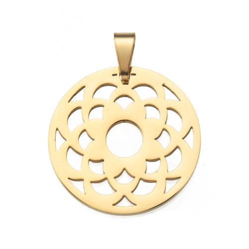 Pendentifs en acier inoxydable, Acier inoxydable 304, Placage de couleur d'or, DIY, Or Vendu par PC