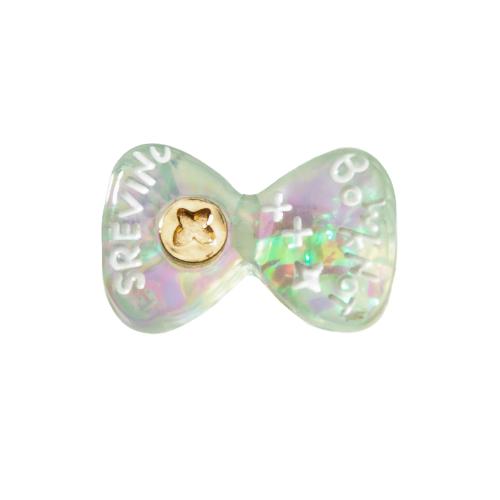 décoration Résine , avec laiton, Noeud papillon, DIY, plus de couleurs à choisir Vendu par PC