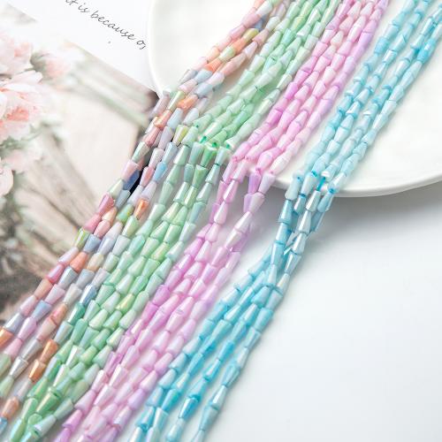 Mode Kristall Perlen, DIY, mehrere Farben vorhanden, 4.59x4.59x7.55mm, Bohrung:ca. 1mm, 10PCs/Menge, verkauft von Menge