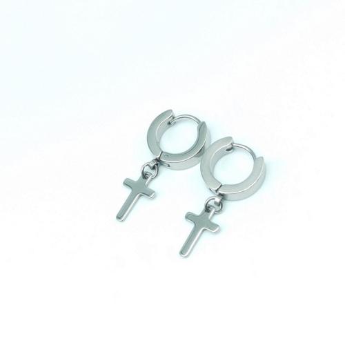 Boucle d'oreille goutte inox, Acier inoxydable 304, Placage, bijoux de mode & pour femme, plus de couleurs à choisir Vendu par paire