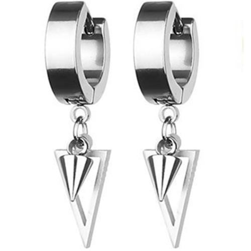 Boucle d'oreille goutte inox, Acier inoxydable 304, Placage, bijoux de mode & pour femme, plus de couleurs à choisir Vendu par paire