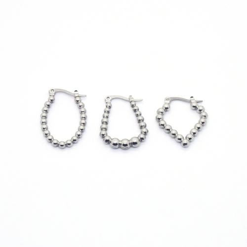Stainless Steel Leverback Earring, 304 Stainless Steel, polished, fashion jewelry & Unisex original color 