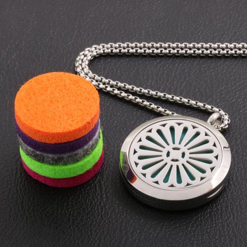 Collier parfum, Acier inoxydable 304, avec alliage de zinc, Placage, DIY, plus de couleurs à choisir, Vendu par PC[