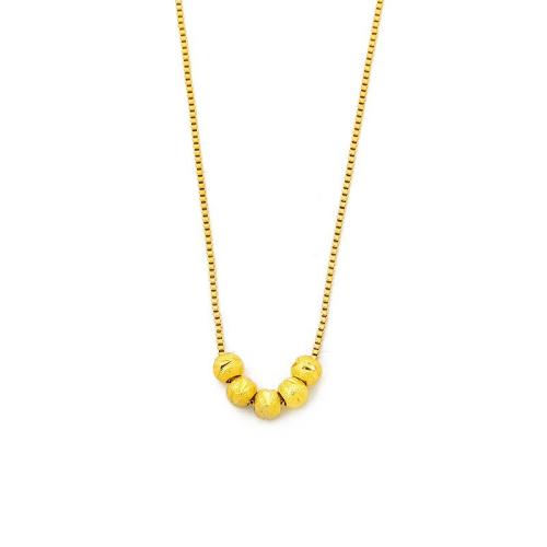 ステンレス鋼のジュエリーネックレス, 304ステンレススチール, メッキ, ファッションジュエリー & 女性用, 金色, 長さ:約 45 センチ, 売り手 パソコン