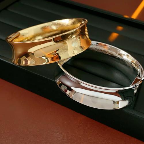 Zinc Alloy Bangle, plated, fashion jewelry & for woman 