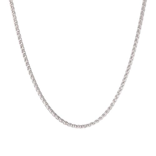 Sterling Silber Collier Kette, 925 Sterling Silber, Chopin-Kette & unisex & verschiedene Größen vorhanden, keine, verkauft von PC[
