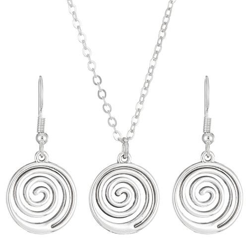 Fashion Zinc Alloy Jewelry Sets, antique silver color plated, fashion jewelry & for woman 