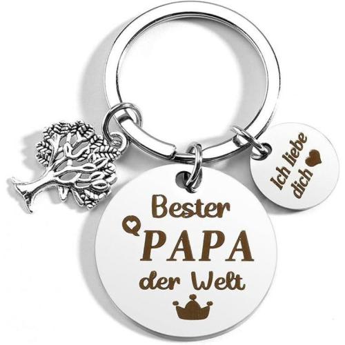 Stainless Steel Key Chain, 304 Stainless Steel, with Zinc Alloy, Unisex 