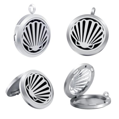 Collier parfum, Acier inoxydable 304, Placage, bijoux de mode & avec strass, plus de couleurs à choisir, Vendu par PC[