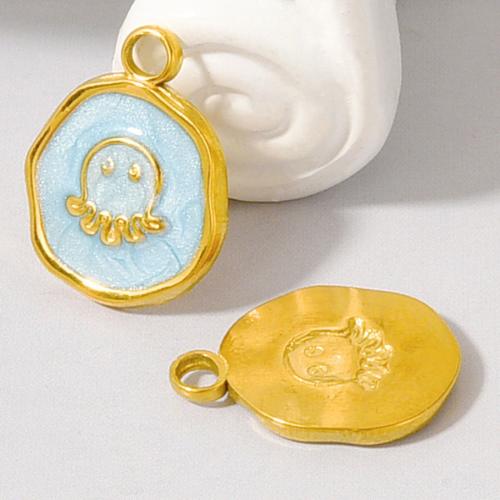 エナメル質のステンレス　ペンダント, 304ステンレススチール, 真空イオンプレーティング, DIY, 無色, 10パソコン/バッグ, 売り手 バッグ