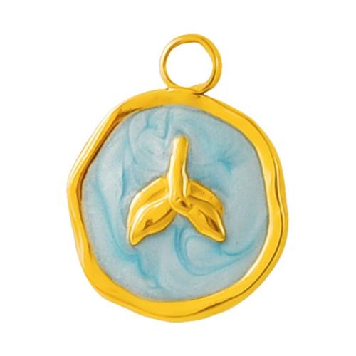 エナメル質のステンレス　ペンダント, 304ステンレススチール, 真空イオンプレーティング, DIY, 無色, 10パソコン/バッグ, 売り手 バッグ