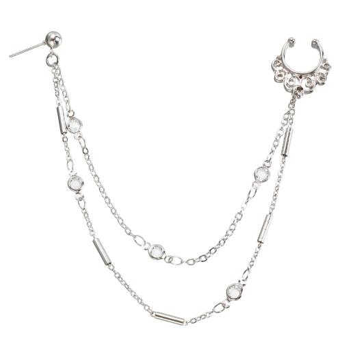 En alliage de zinc Nez Piercing Bijoux, avec Acrylique, Placage, bijoux de mode & unisexe, Vendu par PC