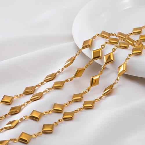 Stainless Steel Chain Jewelry, 304 Stainless Steel, plated, DIY 