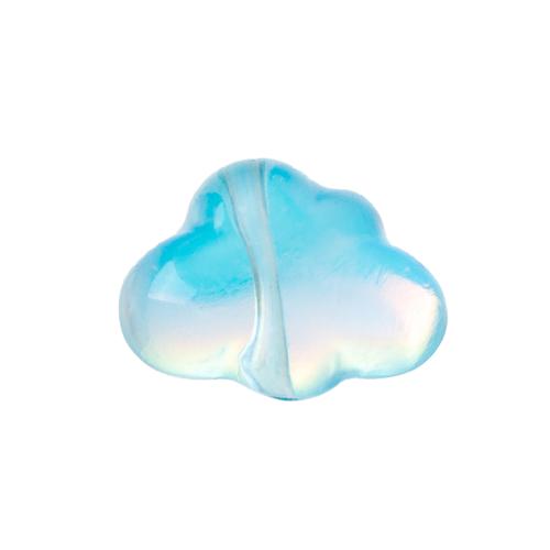 Harz Perlen Schmuck, Wolke, DIY, keine, 19x12.5x14.1mm, Bohrung:ca. 1.2mm, verkauft von PC
