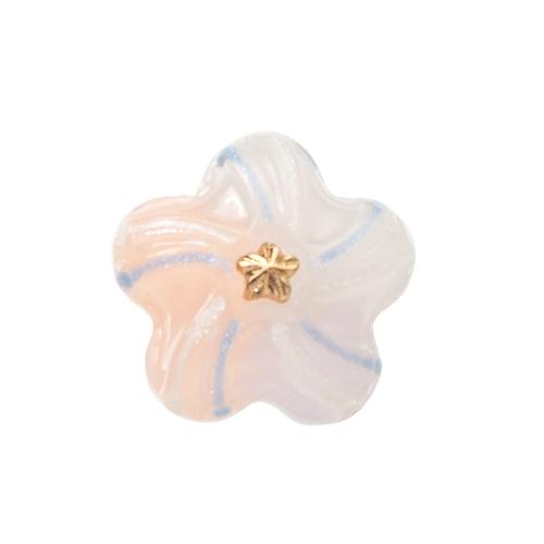 résine goutte, avec laiton, fleur, DIY, plus de couleurs à choisir Environ 1.2mm, Vendu par PC