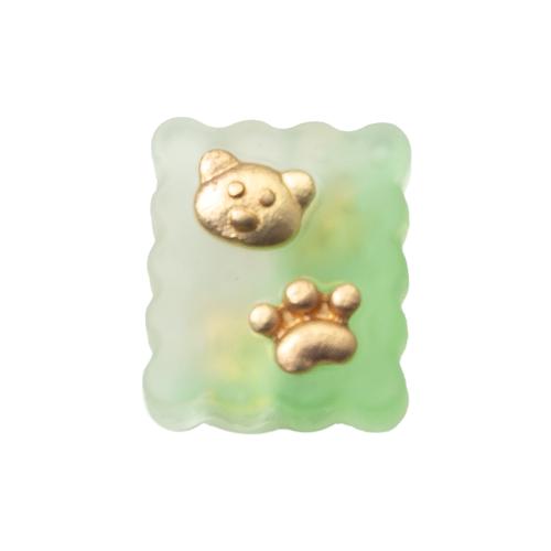 résine goutte, avec laiton, cadre, DIY, plus de couleurs à choisir Environ 1.2mm, Vendu par PC