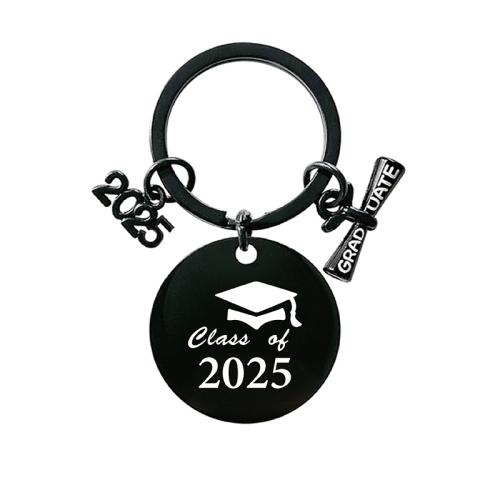 Clés déployante en acier inoxydable, Acier inoxydable 304, avec alliage de zinc, Placage, bijoux de mode, plus de couleurs à choisir, 25mm, Vendu par PC