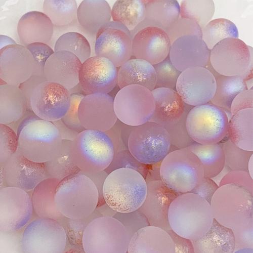 chalumeau goutte, Rond, DIY & aucun trou, Couleur aléatoire, 12mm, Vendu par PC