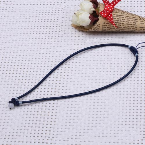 Cordon de noeud corde de collier, unisexe, plus de couleurs à choisir Environ 46.5 cm, Vendu par PC[