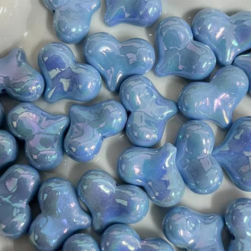 résine goutte, coeur, Placage UV, DIY, plus de couleurs à choisir, 20mm, Vendu par PC