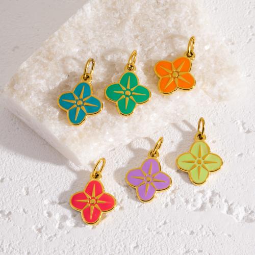 エナメル質のステンレス　ペンダント, 304ステンレススチール, ゴールドメッキ, DIY, 無色, 売り手 パソコン