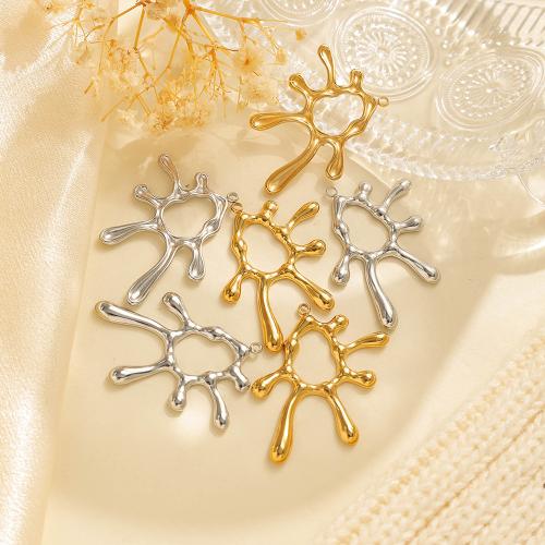 pendentifs de cœur en inox , Acier inoxydable 304, soleil, Placage, DIY, plus de couleurs à choisir Vendu par sac