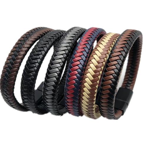 PU Leder Armband, mit Zinklegierung, Punk-Stil & unisex, keine, Länge:ca. 8.5 ZollInch, verkauft von PC[