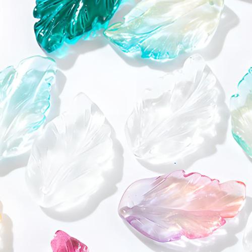 chalumeau Accessoires cheveux DIY de, feuille, Couleur aléatoire Vendu par PC