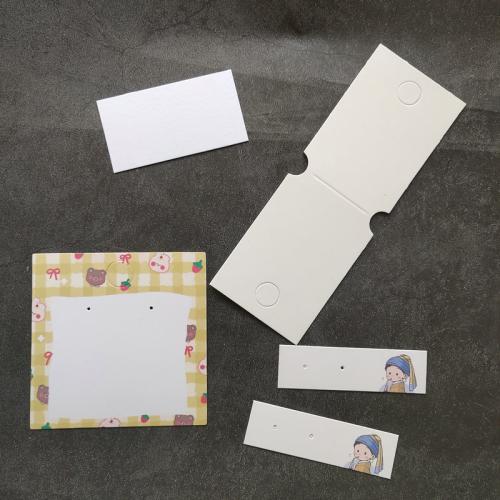 Paper Earring Card 