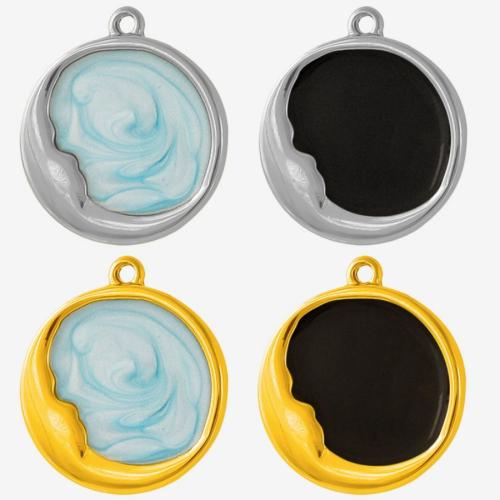 エナメル質のステンレス　ペンダント, 304ステンレススチール, メッキ, DIY, 無色, 10パソコン/バッグ, 売り手 バッグ