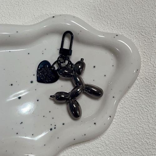 Acrylic Key Clasp, Dog, cute & Unisex key clasp length 50-80mm 