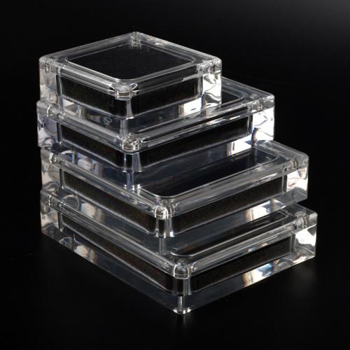 polystyrène Boîte cadeau d’emballage, normes différentes pour le choix, transparent, Vendu par PC