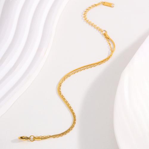 Bracelets en acier inoxydable, Acier inoxydable 304, Placage, bijoux de mode & styles différents pour le choix & pour femme, Vendu par PC