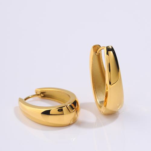304 Stainless Steel Lever Back Earring, Vacuum Ion Plating, fashion jewelry & for woman, golden 