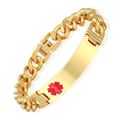 Bracelets en acier inoxydable, Acier inoxydable 304, Placage, bijoux de mode & unisexe & émail, plus de couleurs à choisir mm cm, Vendu par PC