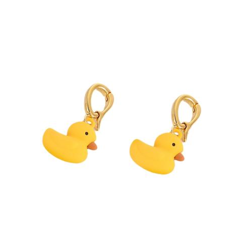 304ステンレススチール ネックレス, アヒル, ゴールドメッキ, ファッションジュエリー, 金色, 売り手 パソコン