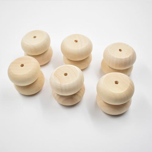 bois Perles d’Abacus, poli, DIY, beige, Vendu par PC