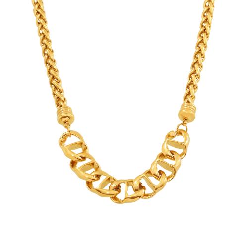 ステンレス鋼のジュエリーネックレス, 304ステンレススチール, メッキ, ファッションジュエリー & 女性用 & くり抜き, 無色, 売り手 パソコン