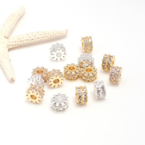 laiton goutte, avec zircon cubique, Placage, DIY, plus de couleurs à choisir Vendu par sac[