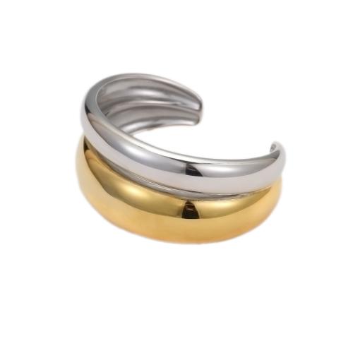 Bracelet en acier inoxydable, Acier inoxydable 304, Placage, styles différents pour le choix & pour femme & deux tons, Vendu par PC[