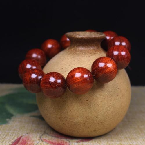 Pterocarpus Santalinus Bracelet, Unisex 