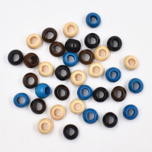 Wood Beads, painted, DIY [