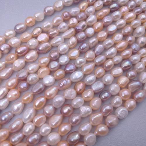 perle d'eau douce cultivée goutte, baroque, DIY, multicolore Vendu par brin